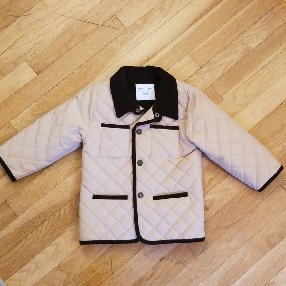 Hartstrings Quilted tan barn coat